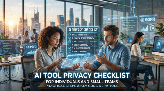 AI Tool Privacy Checklist for Individuals and Small Teams
