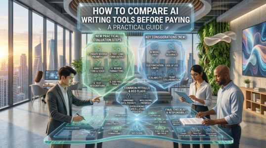 How to Compare AI Writing Tools Before Paying