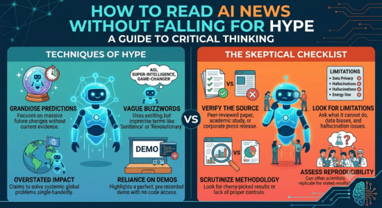 How to Read AI News Without Falling for Hype