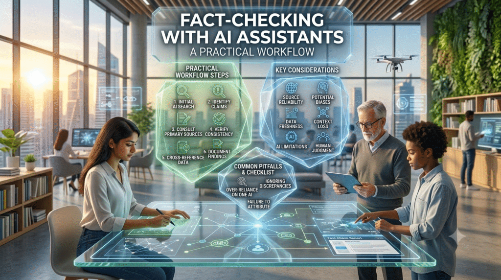 AI Research Assistants: A Practical Fact-Checking Workflow