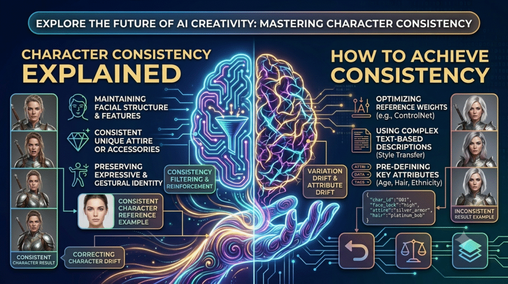 How to Keep an AI Character Consistent Across Images